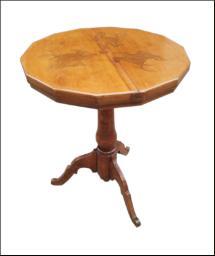 Antico tavolino da the in ciliegio