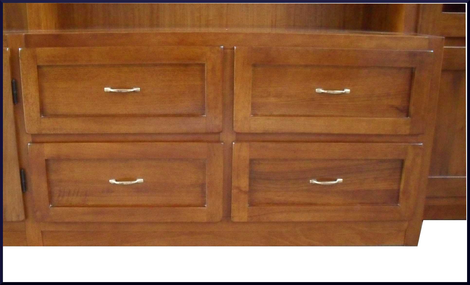 Libreria parete attrezzata classica su misura la commode di ...