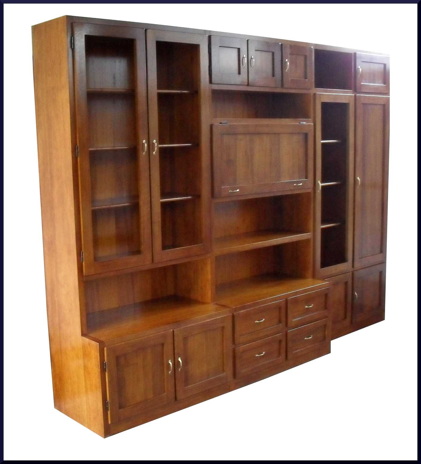 Libreria parete attrezzata classica su misura la commode di ...