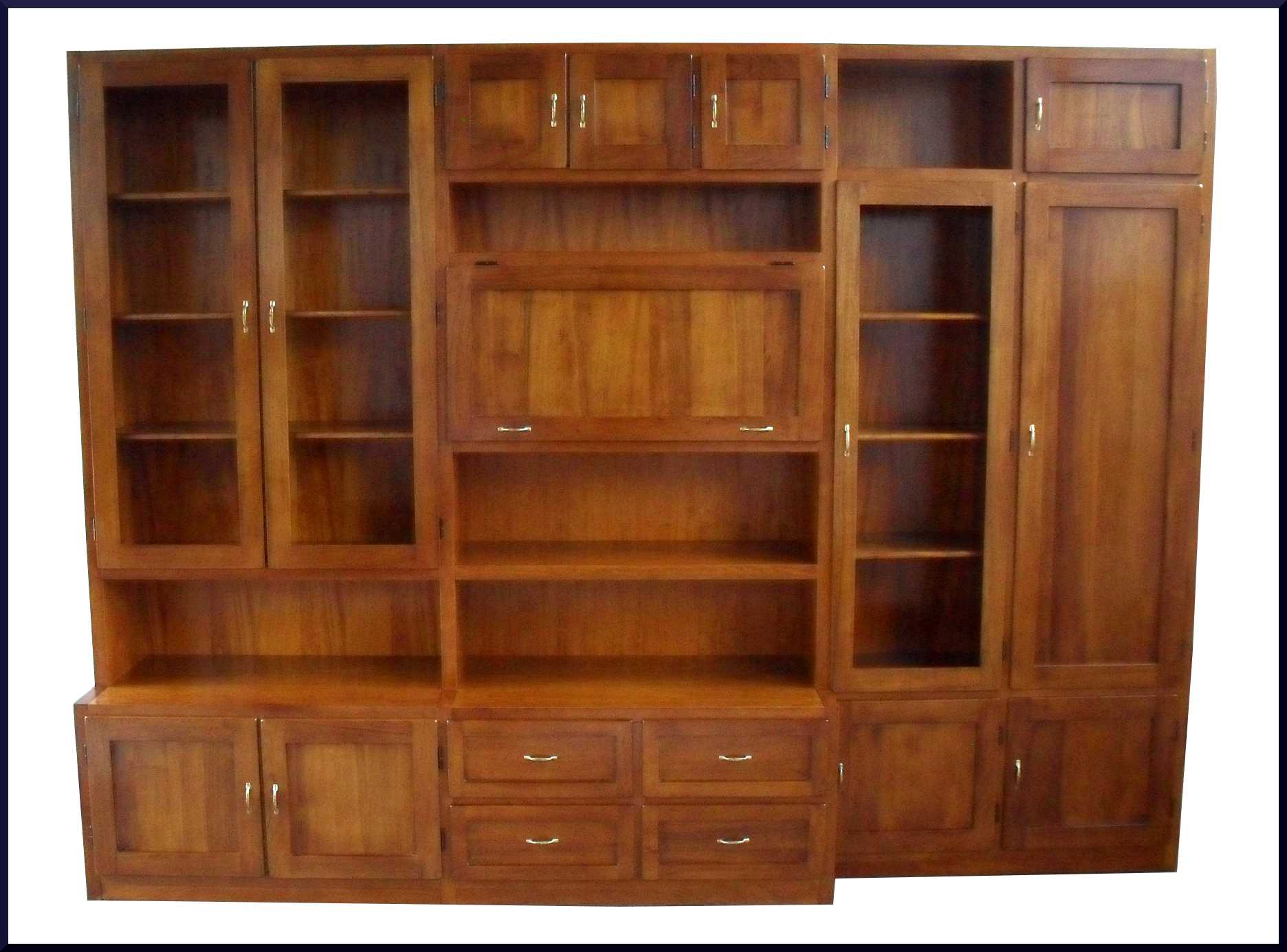 Libreria parete attrezzata classica su misura la commode di ...