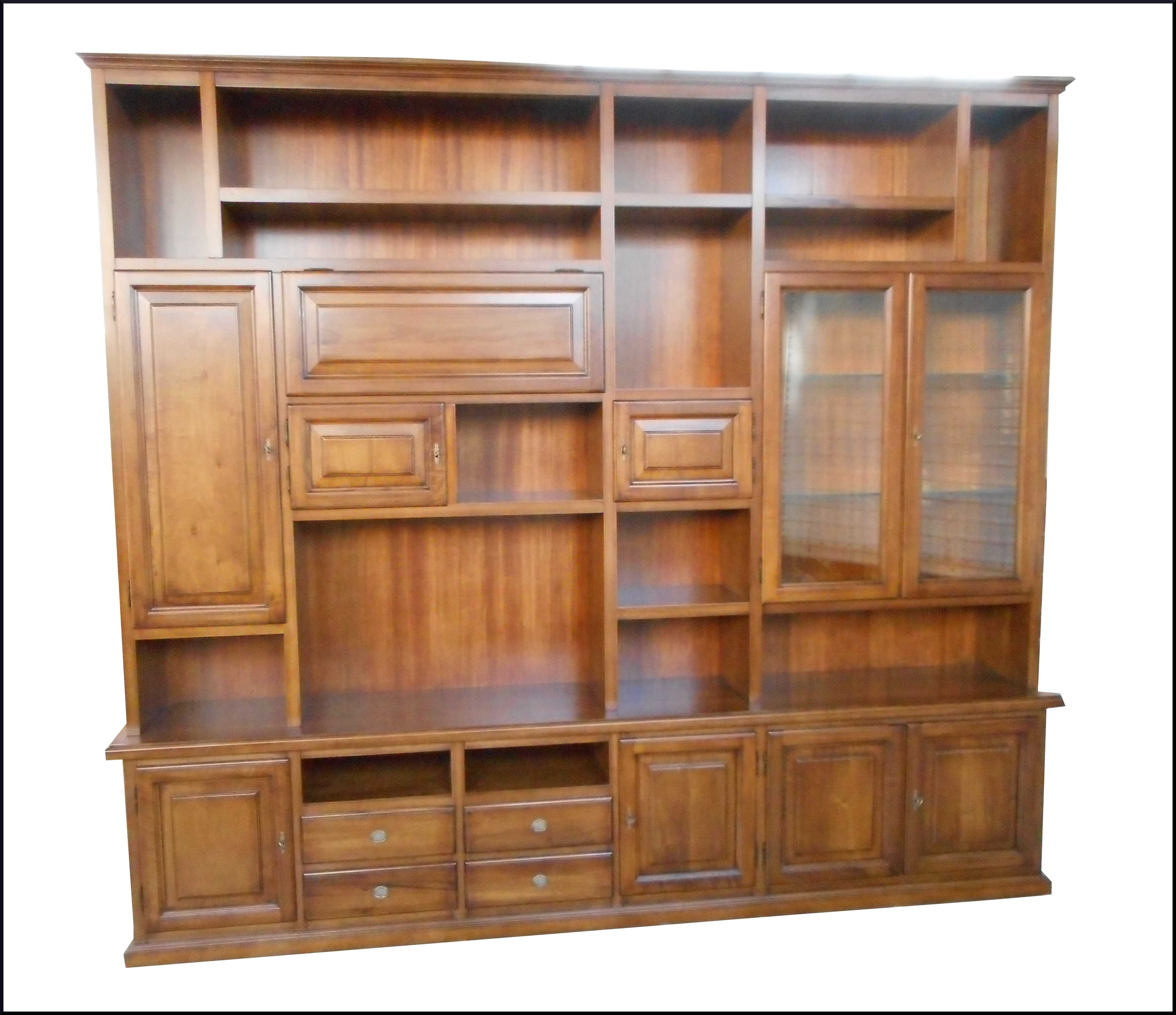 Parete attrezzata classica con porta tv la commode di davide corno
