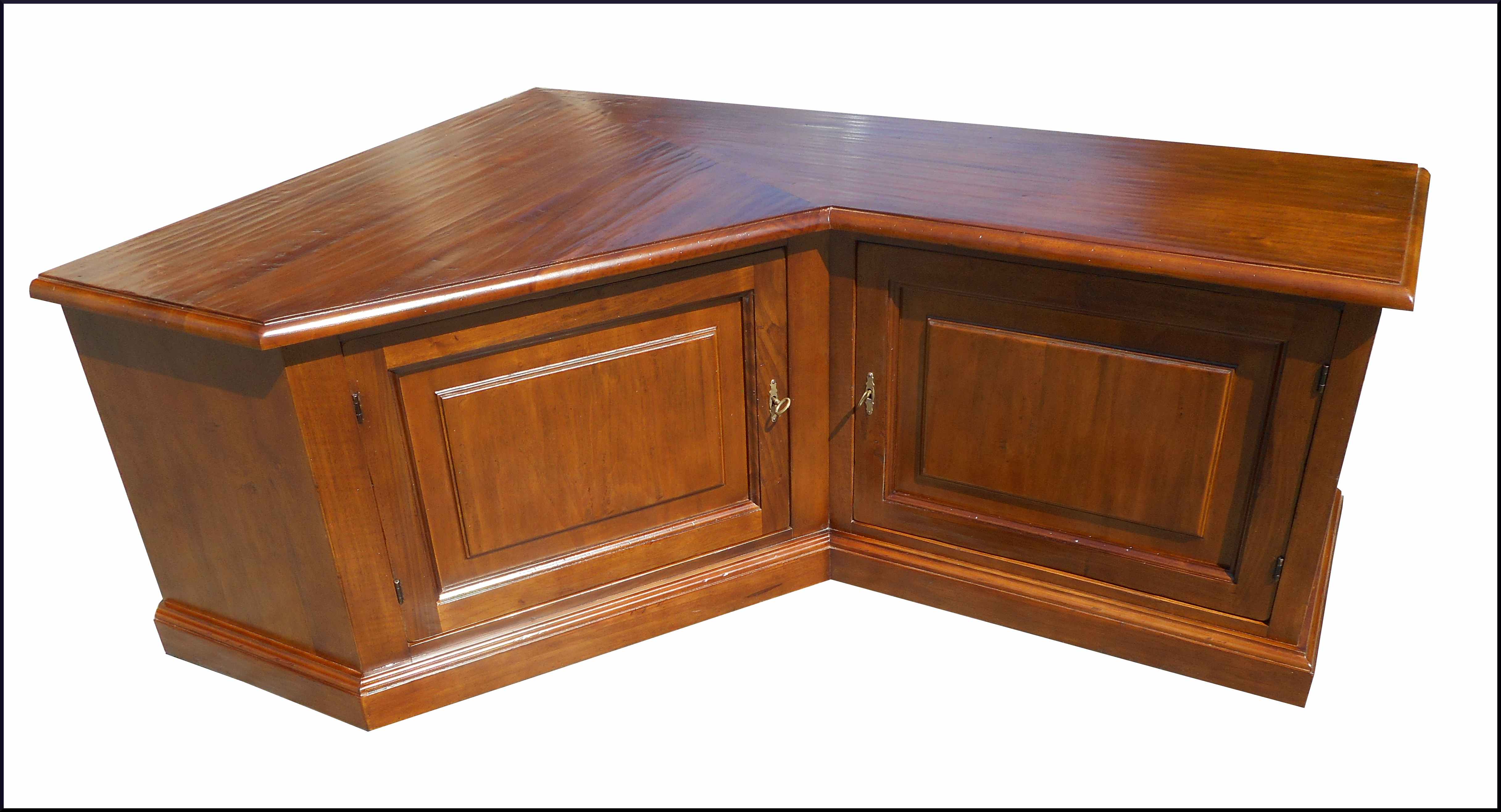 Porta tv ad angolo con finitura antiquariato la commode di ...