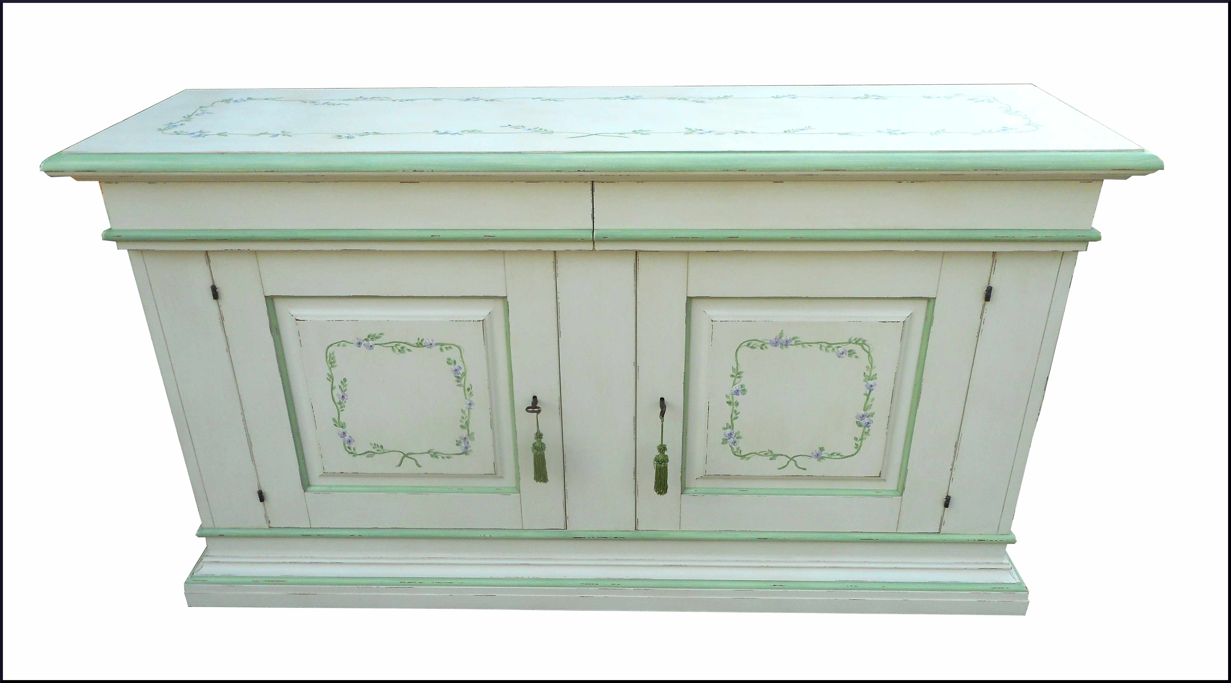 CREDENZA CLASSICA PROVENZALE DUE ANTE