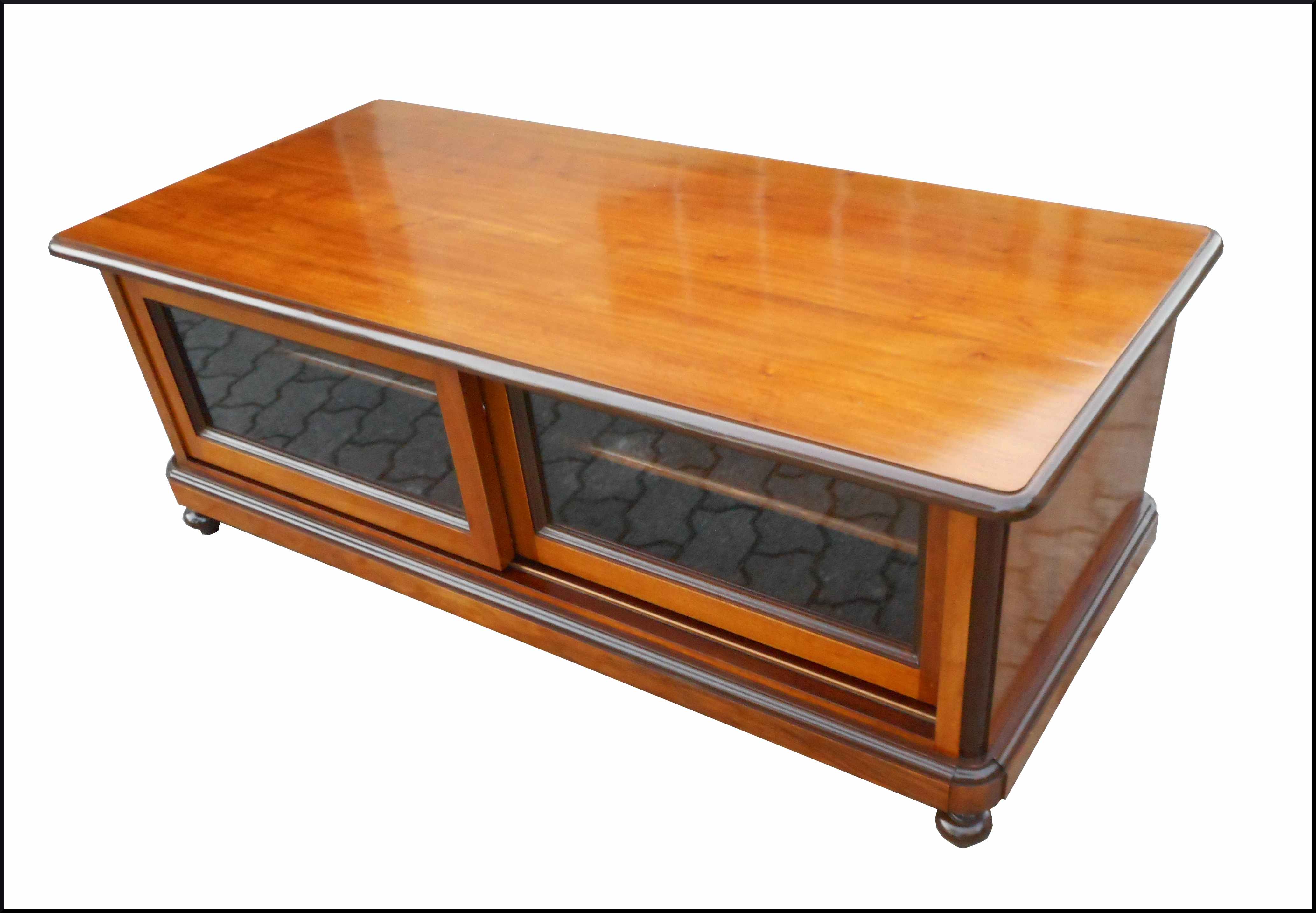 CREDENZA PORTA TV CLASSICA CON ANTE SCORREVOLI