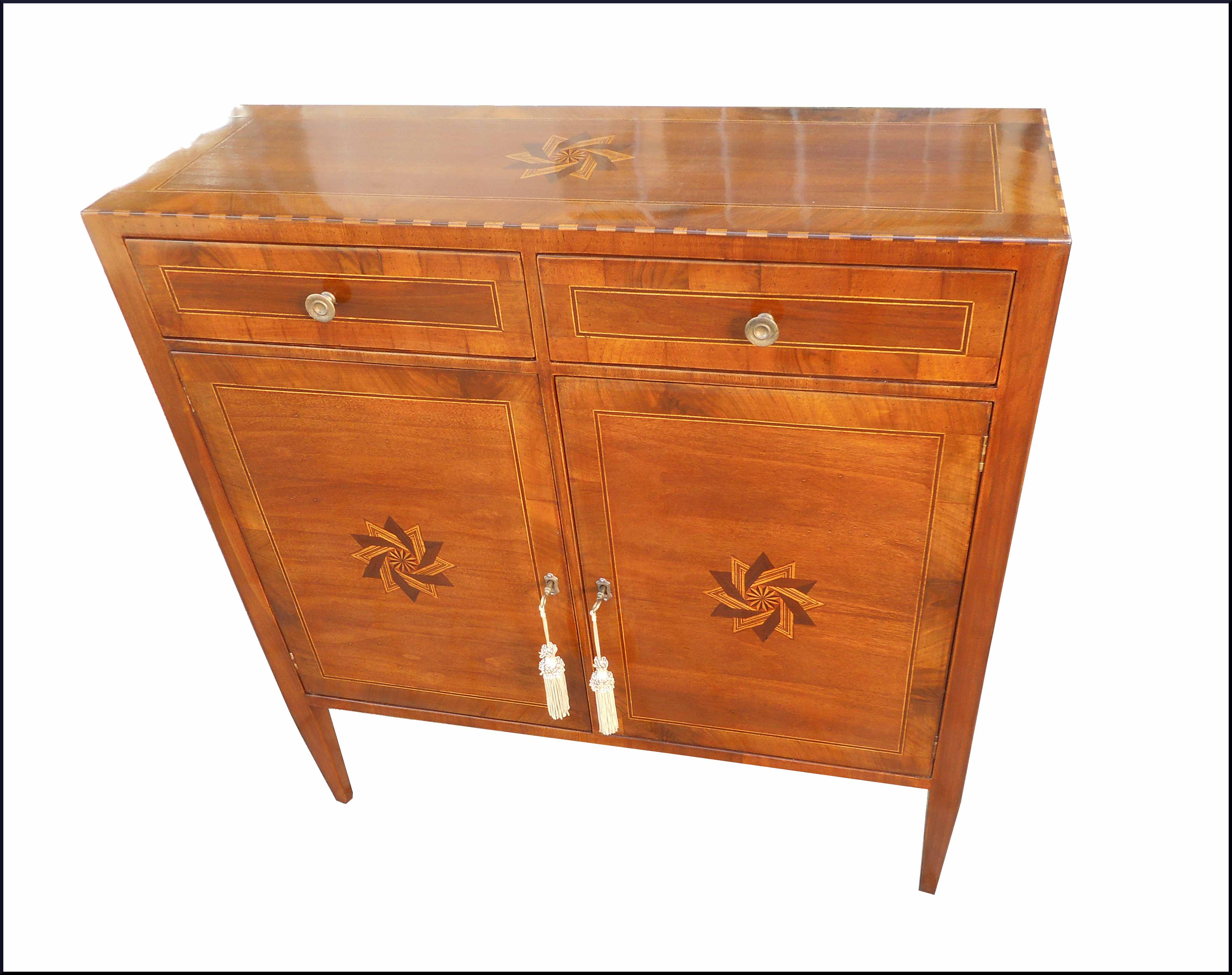 CREDENZA DA INGRESSO CON INTARSI