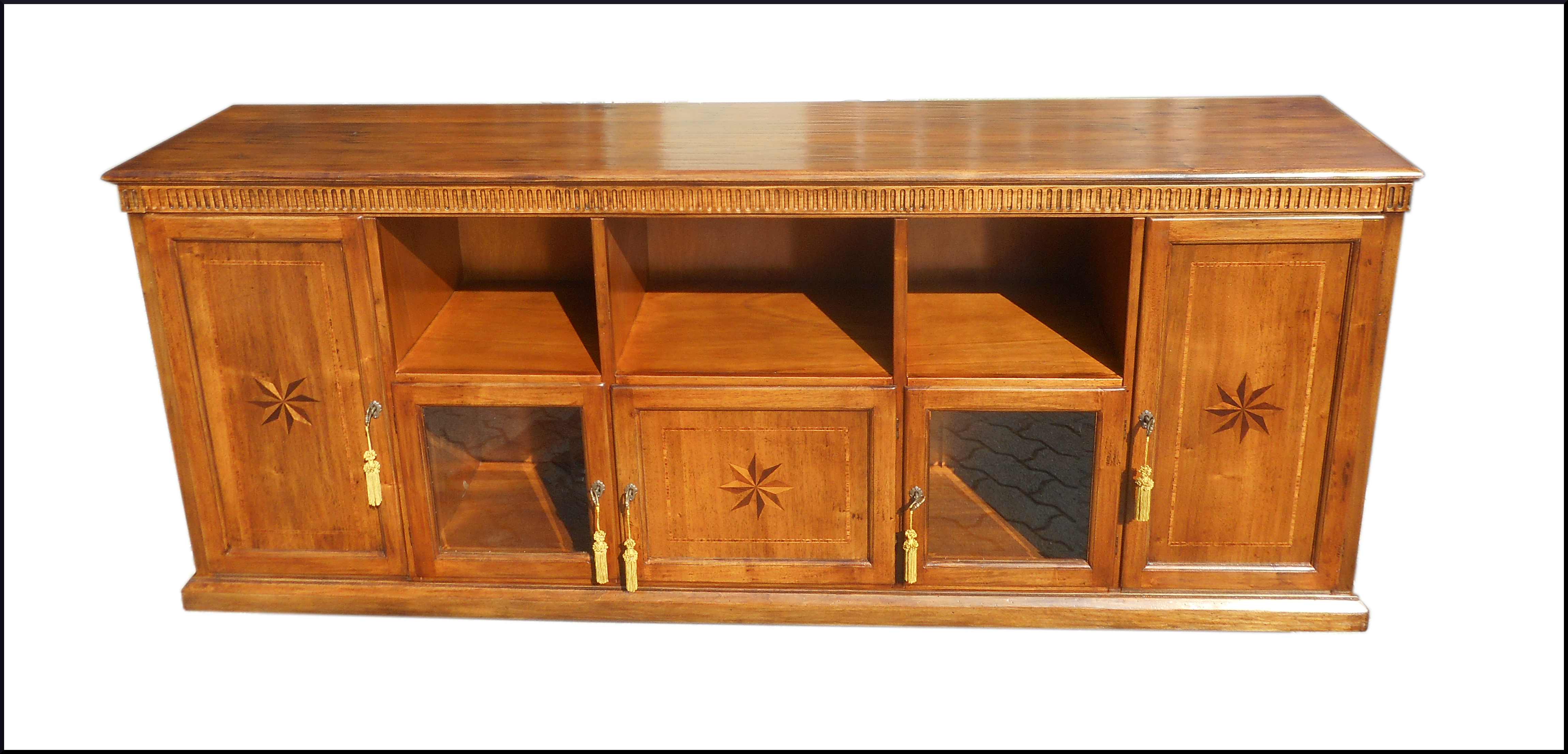 CREDENZA CLASSICA ARTIGIANALE PORTA TV