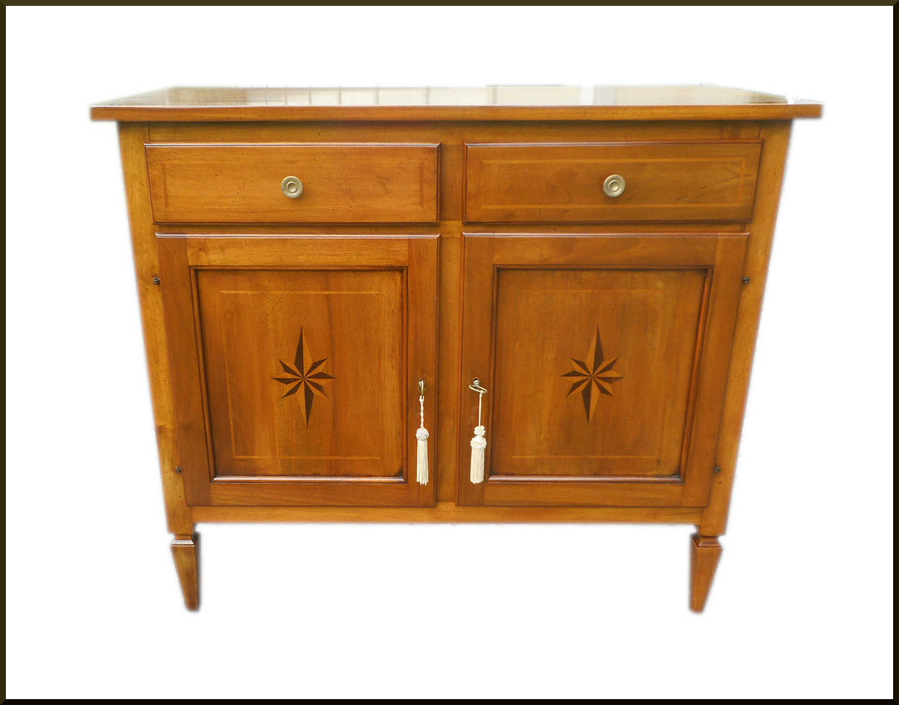 CREDENZA STILE 700 MAGGIOLIONI INTARSIATA