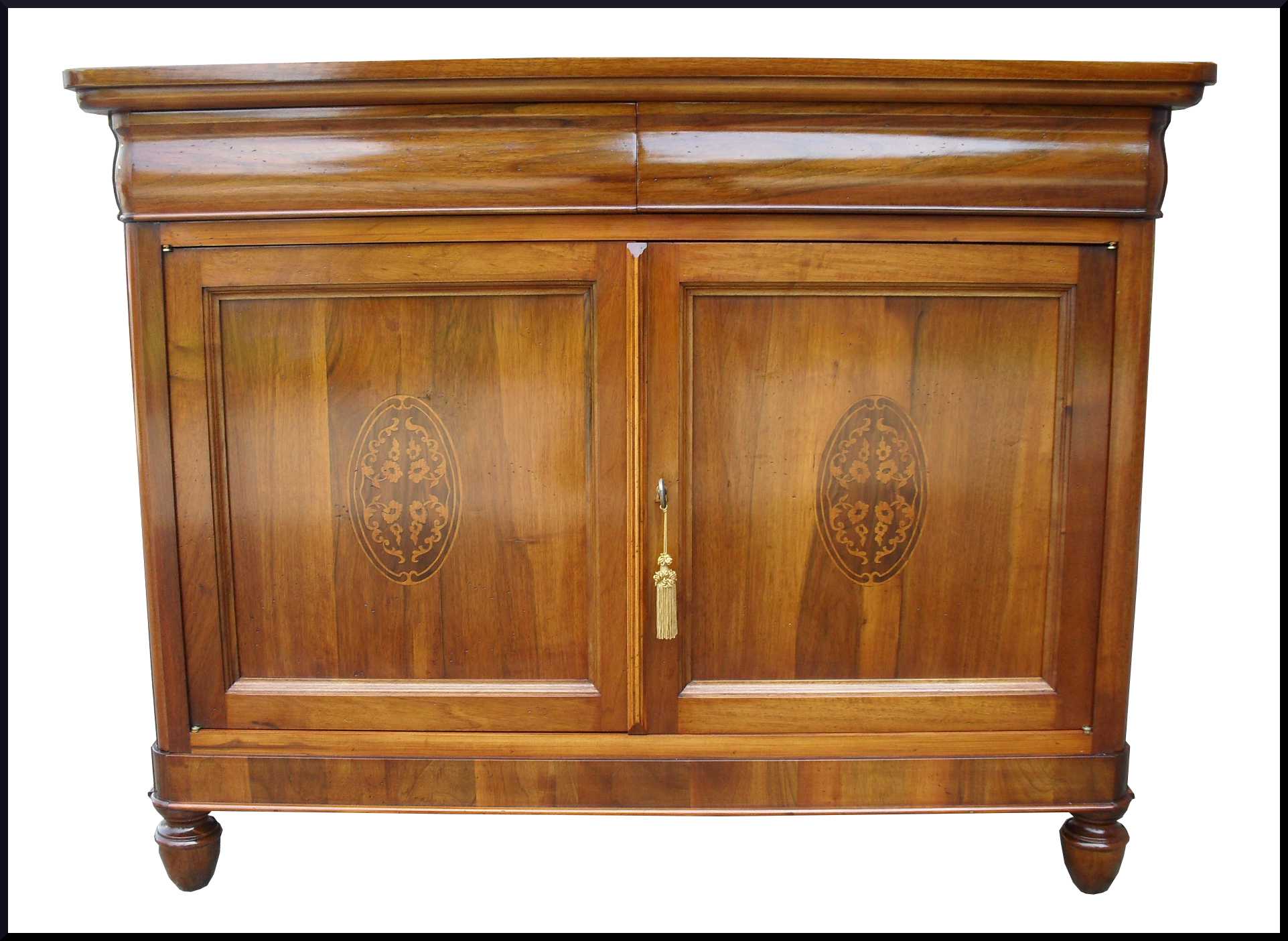 CREDENZA ARTIGIANALE STILE 800 CON INTARSIO