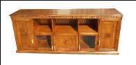 Credenza classica porta tv con vani a giorno