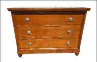 Cassettone tre cassetti stile 800