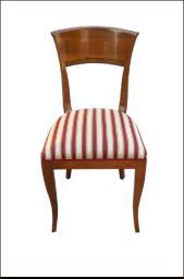Sedia classica in noce con greca