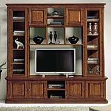 libreria classica legno massello