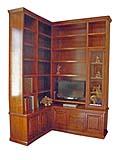 Mobile libreria porta tv angolo