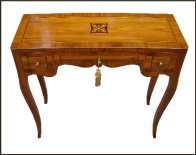 Consolle artigianale classica intarsiata