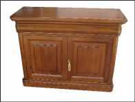 Credenzina stile 800 zoccolo pieno