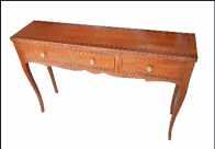 Consolle sagomata classica tre cassetti