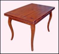 Tavolo in legno vecchio gamba francese