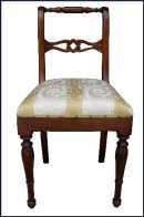 Elegante sedia artigianale classica stile 800