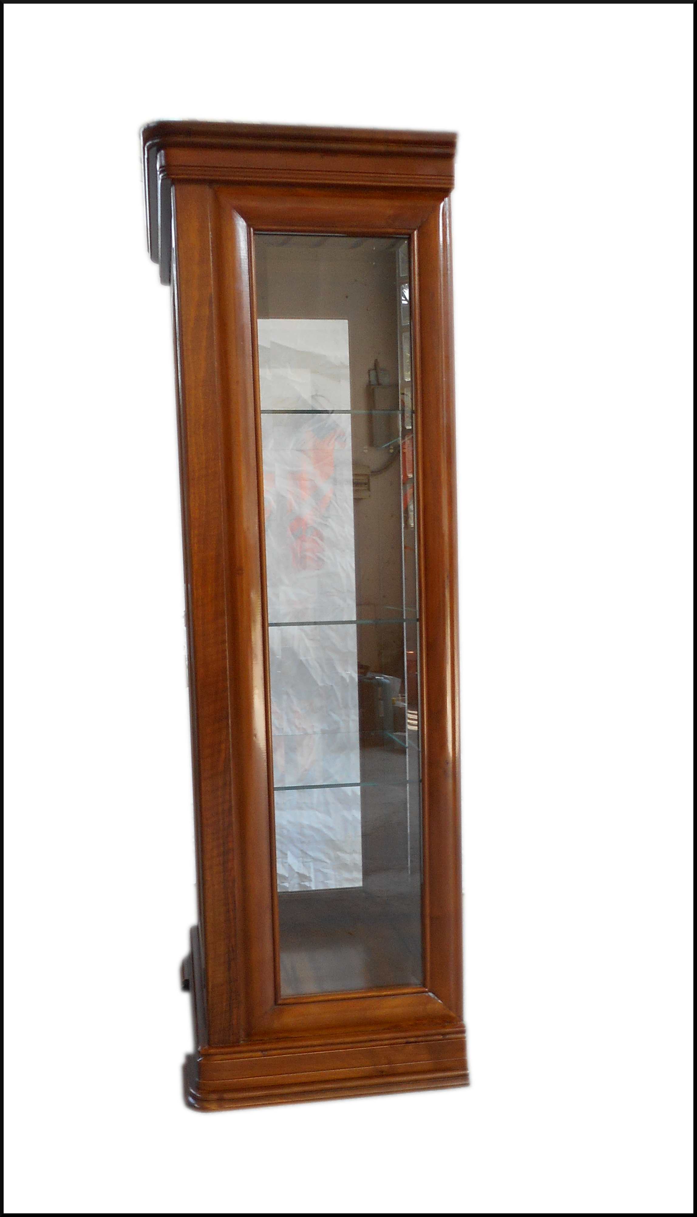 Vetrina classica una porta con specchio