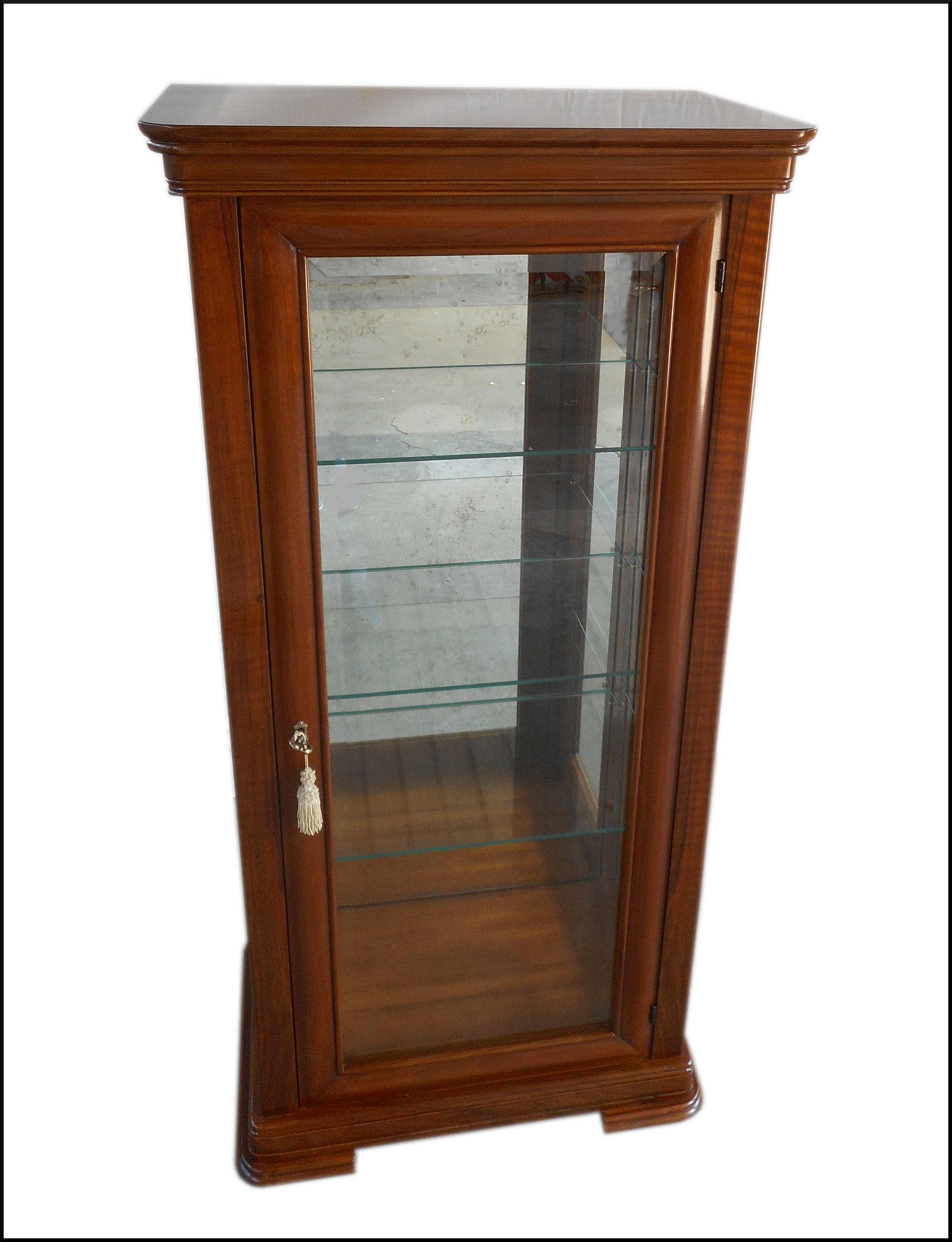 Vetrina classica una porta con specchio