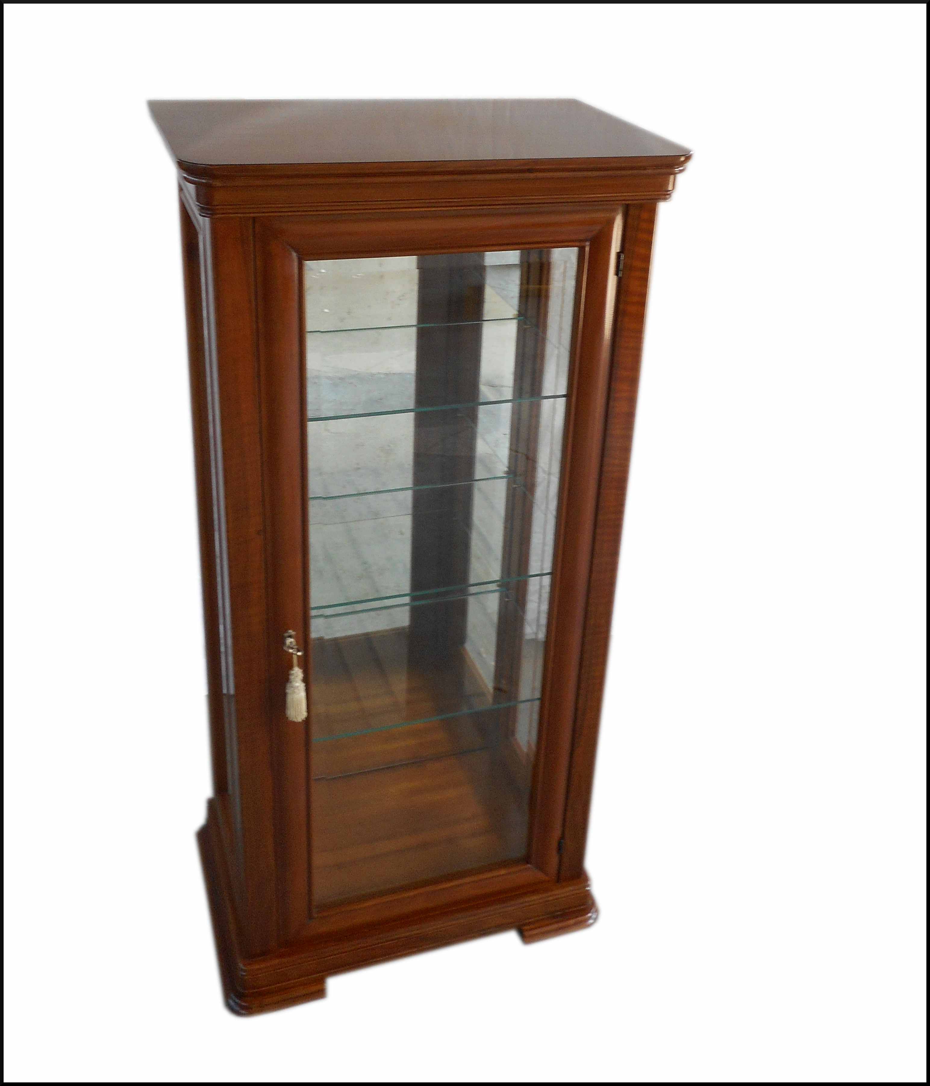 Vetrina classica una porta con specchio