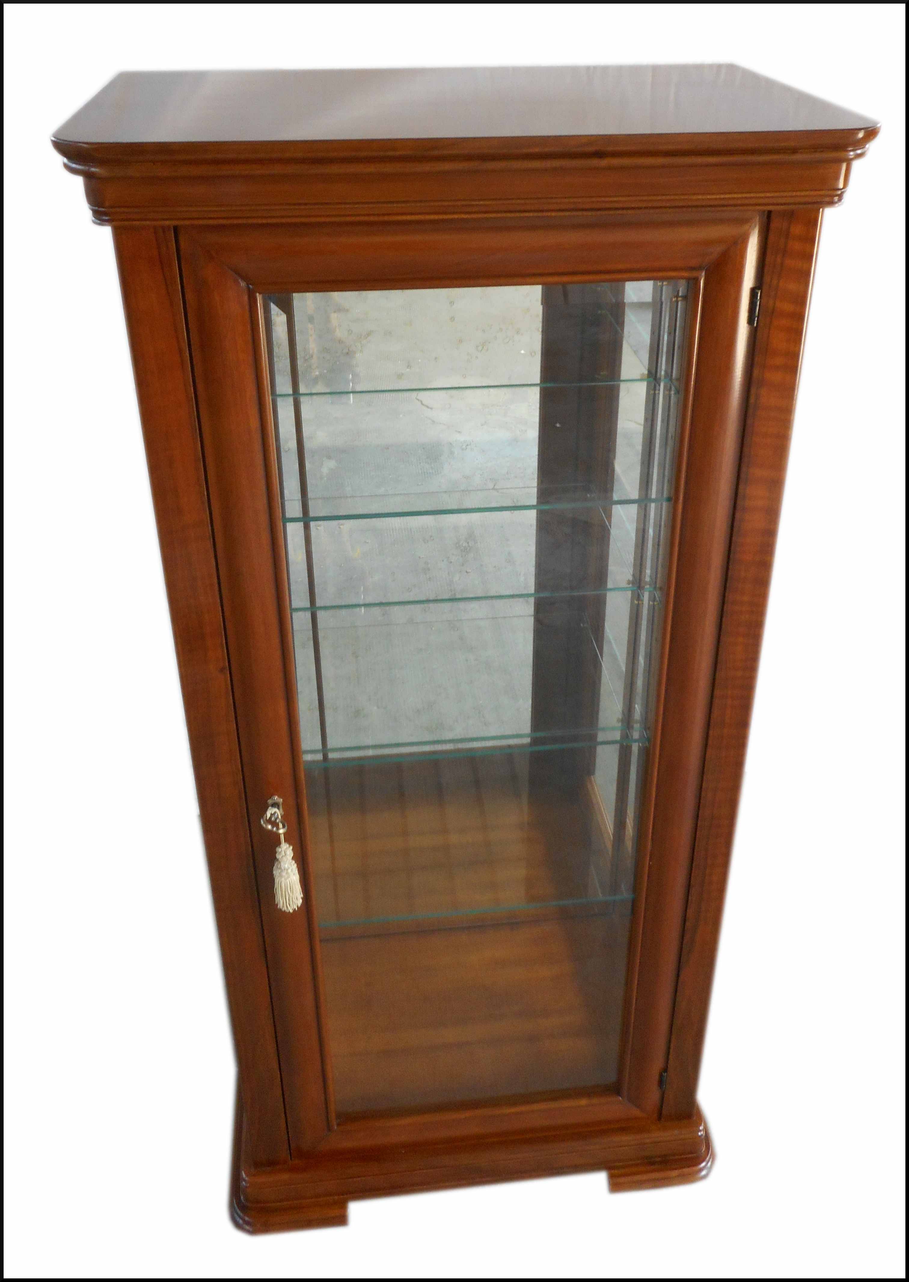 Vetrina classica una porta con specchio