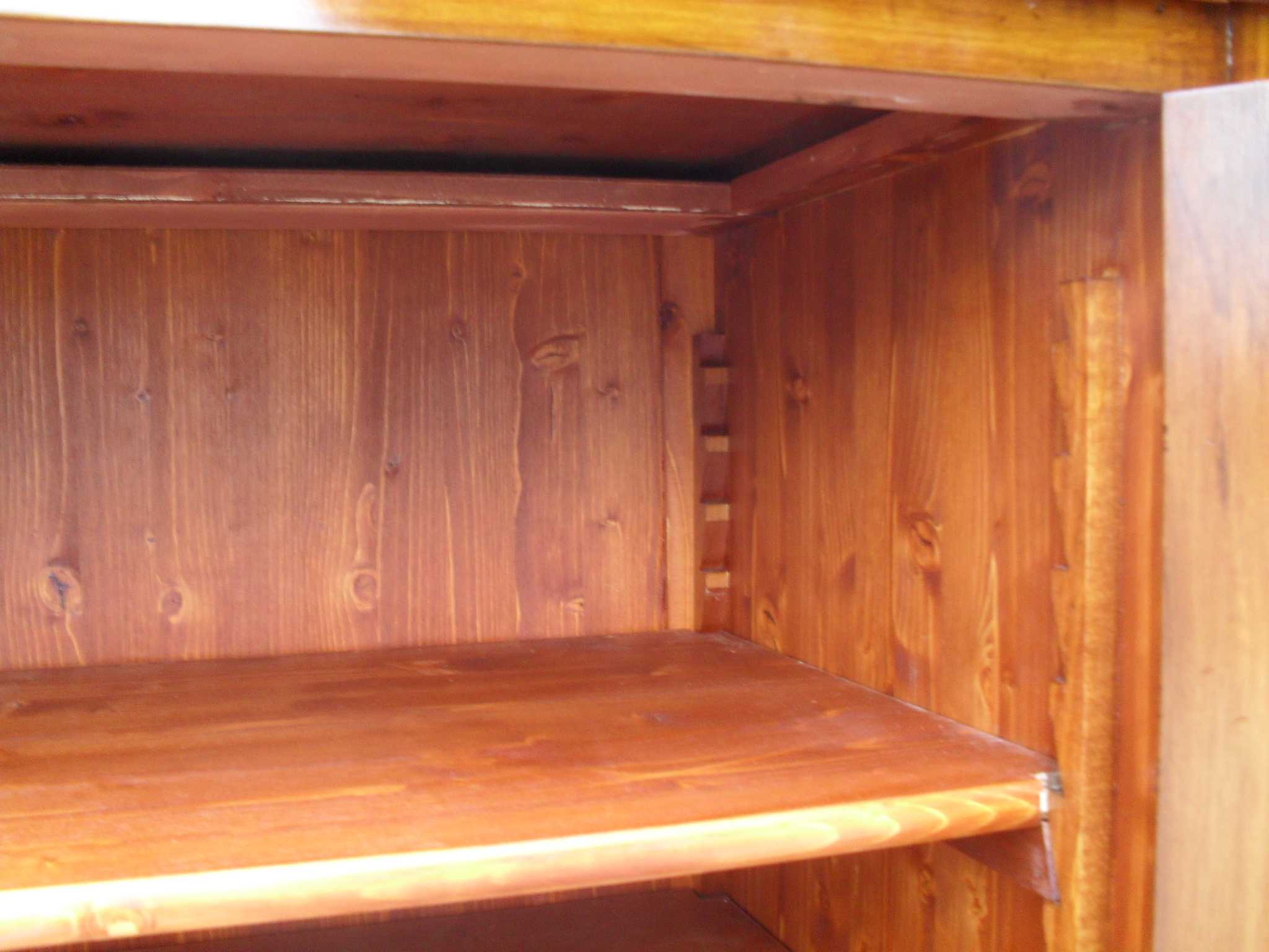Credenza 4 ante classica stile 800 intarsiata