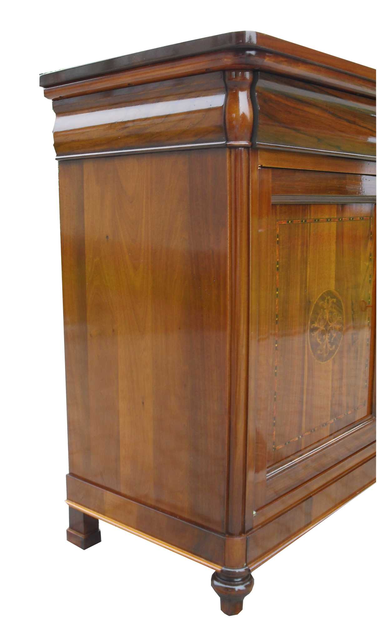 Credenza 4 ante classica stile 800 intarsiata