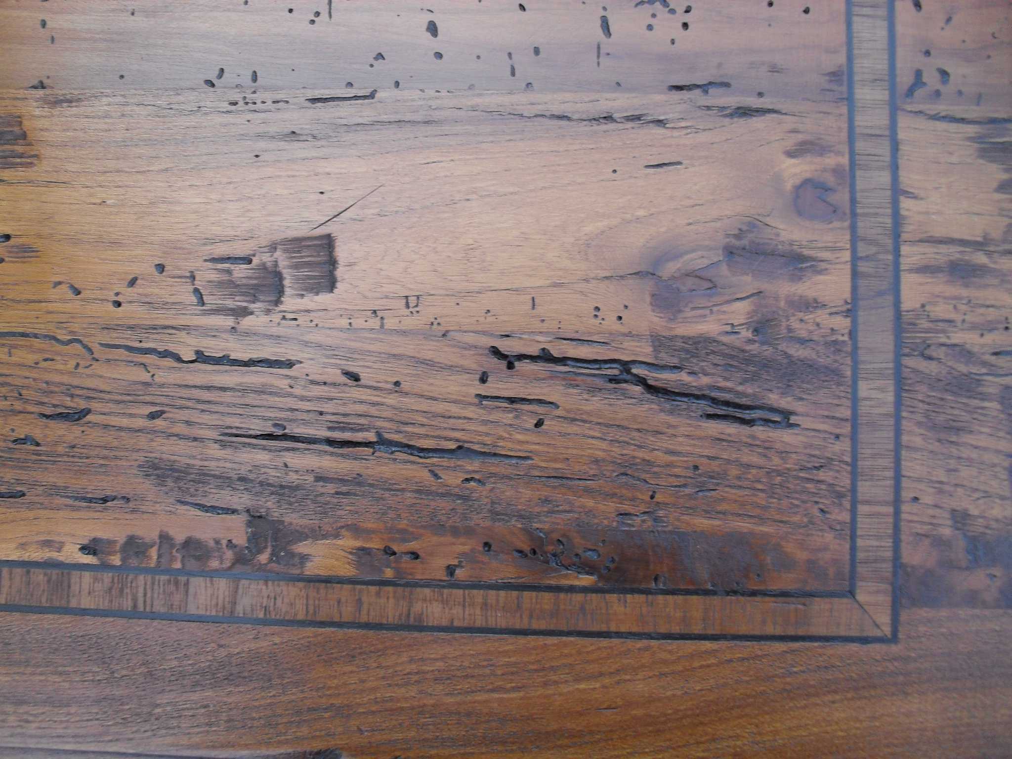 Scrittoio consolle fratina legno antico intarsiata