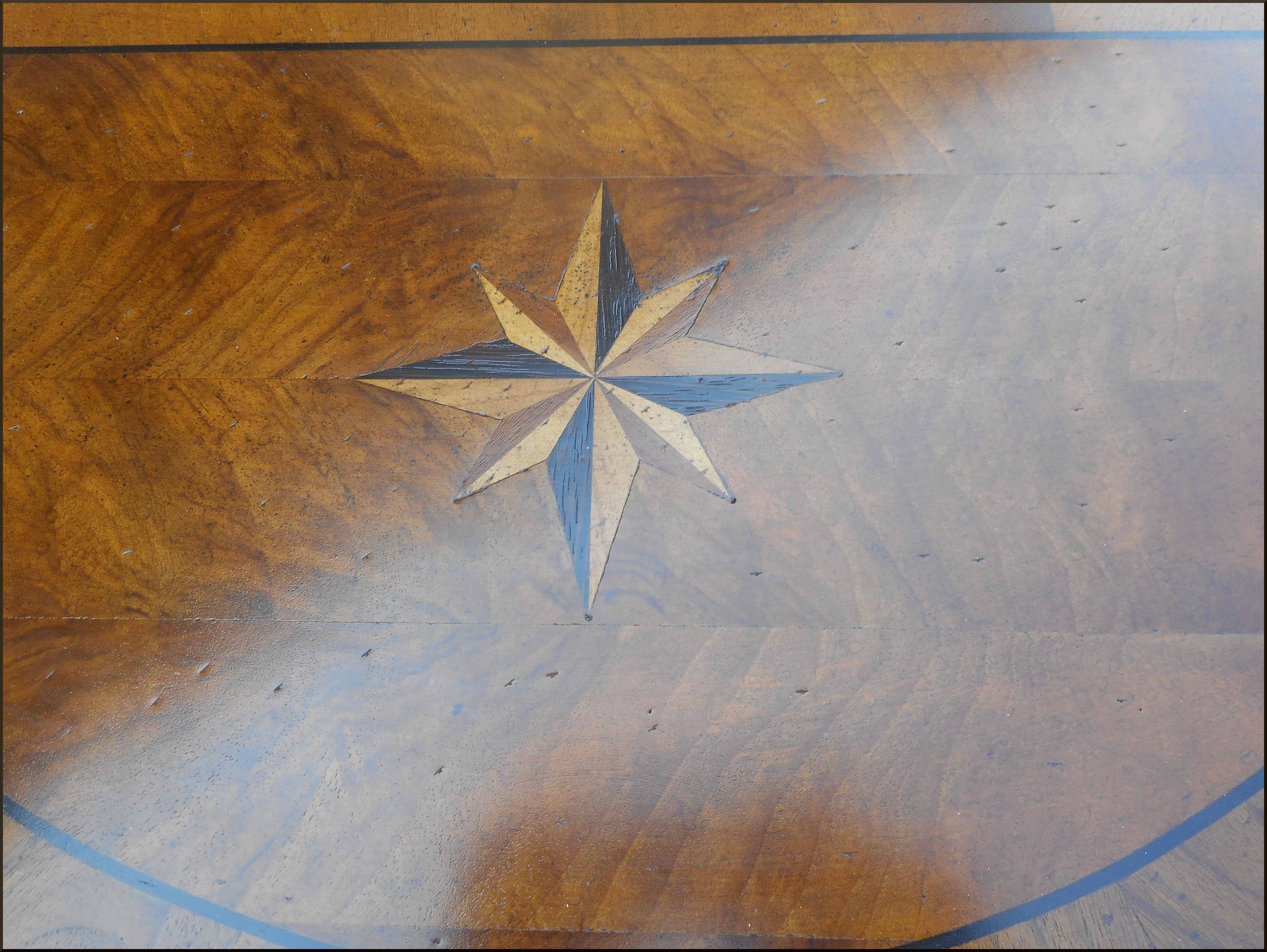 Consolle demilune due cassetti