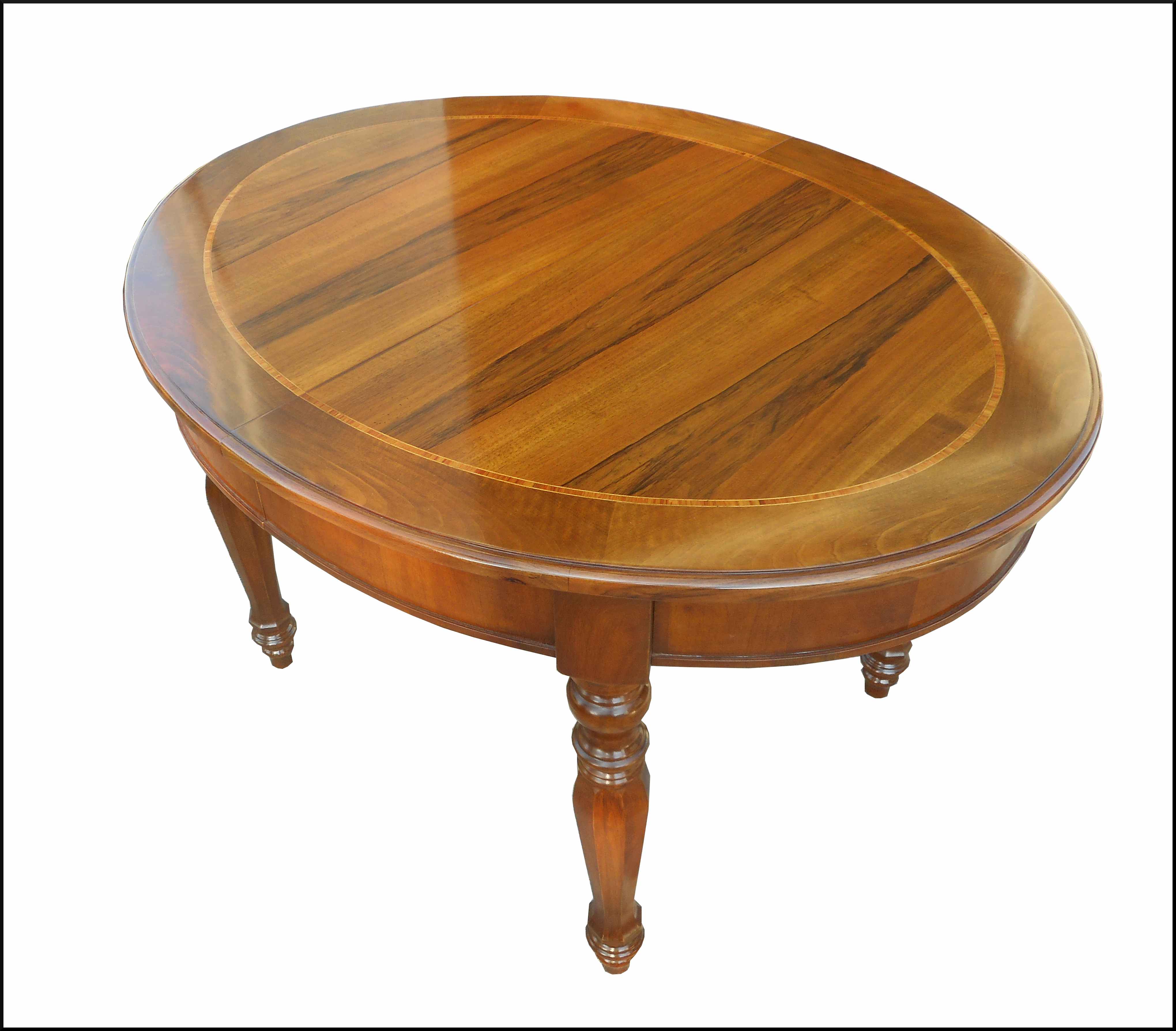 Tavolo ovale classico artigianale